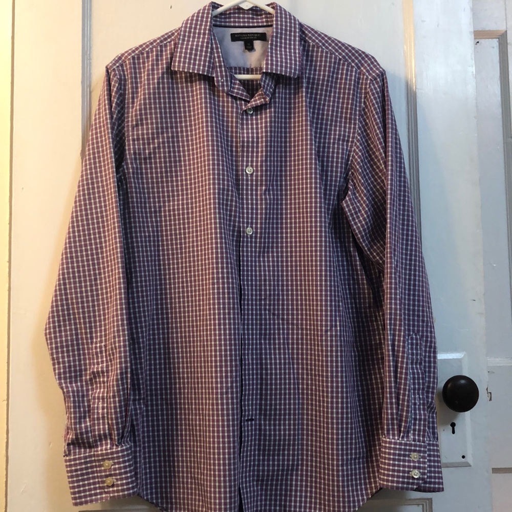 Banana Republic Non-Iron Slim Fit Medium